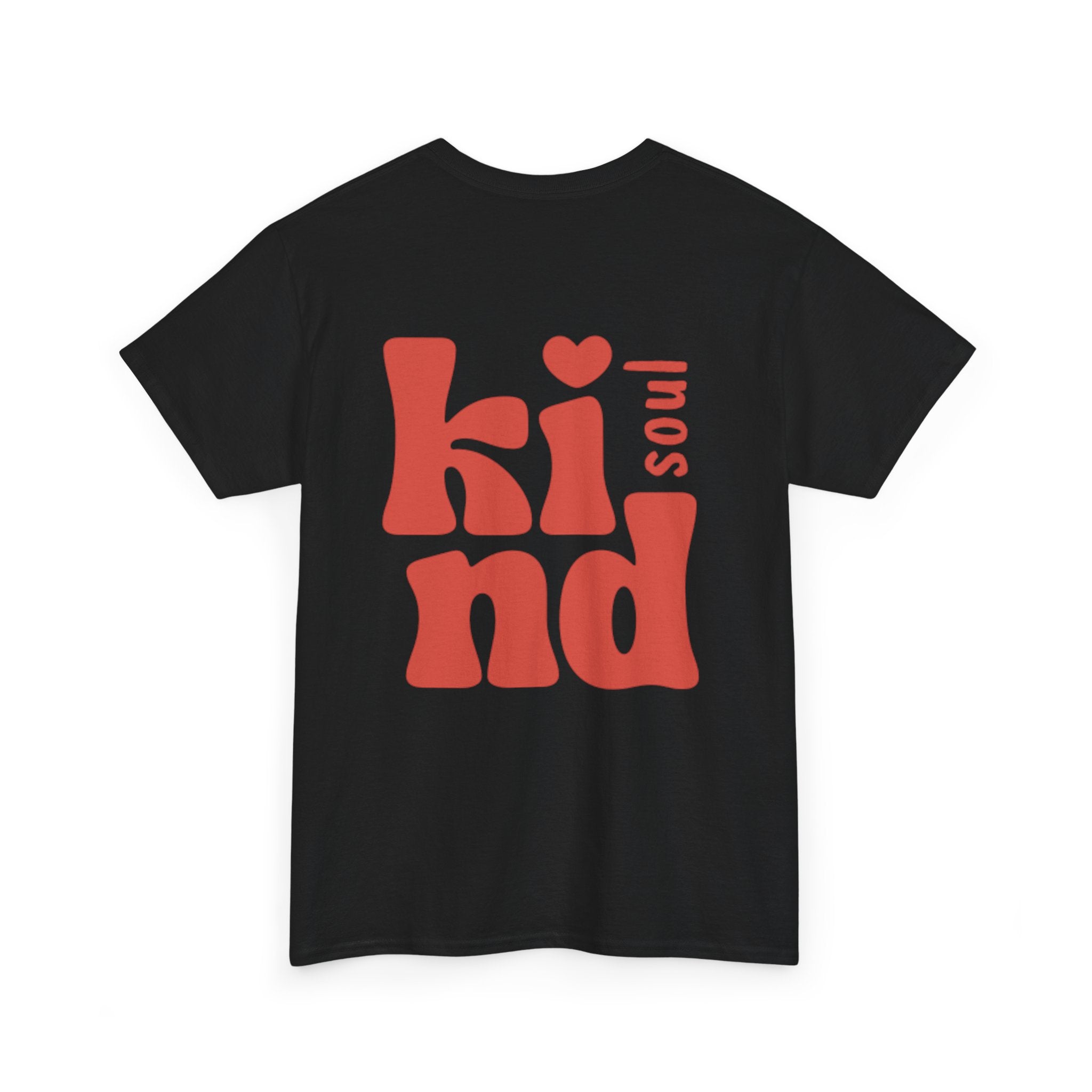 Kind Soul Tee — Retro Red Kindness Graphic T‑Shirt