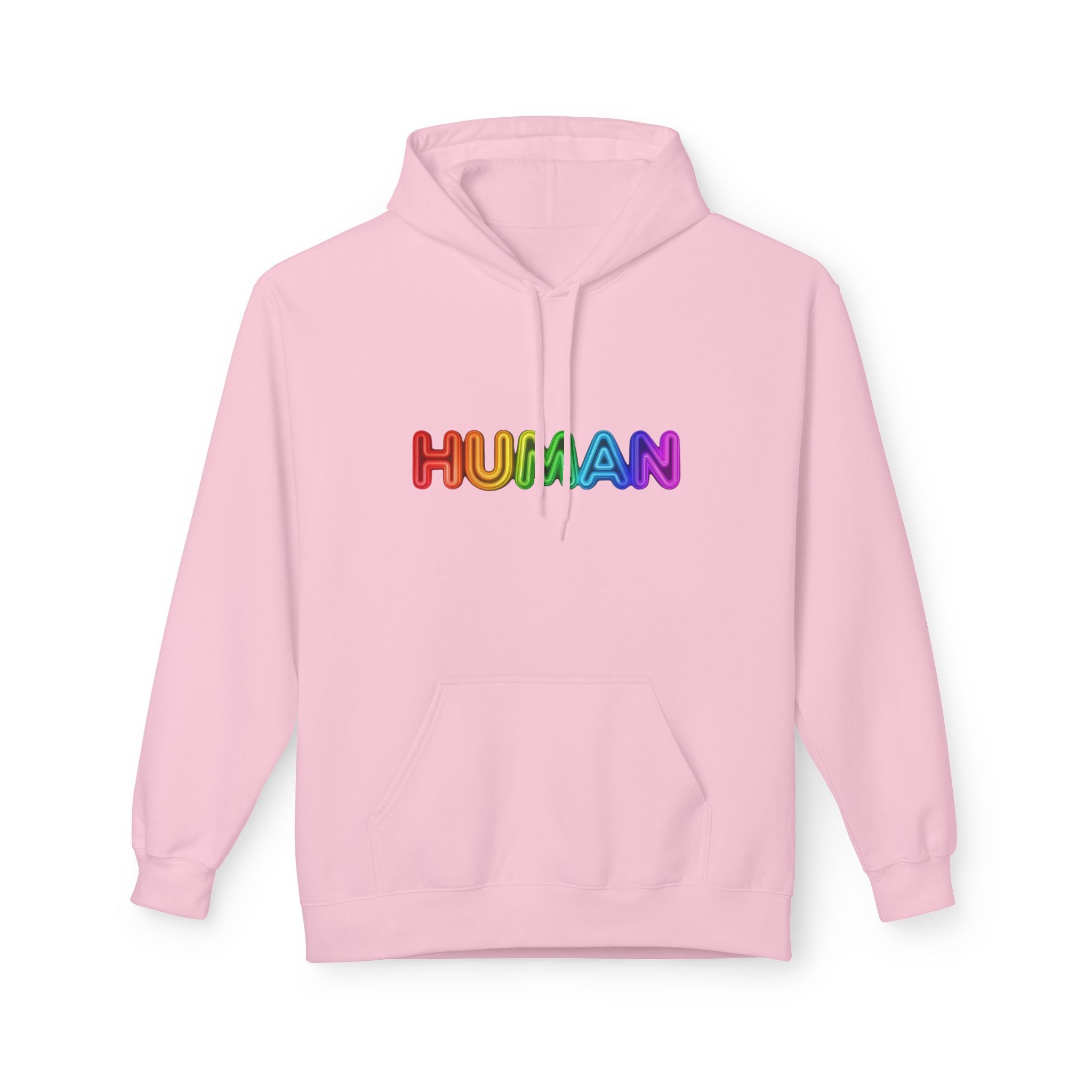 Human Rainbow Hoodie – LGBTQ+ Pride Graphic Pullover