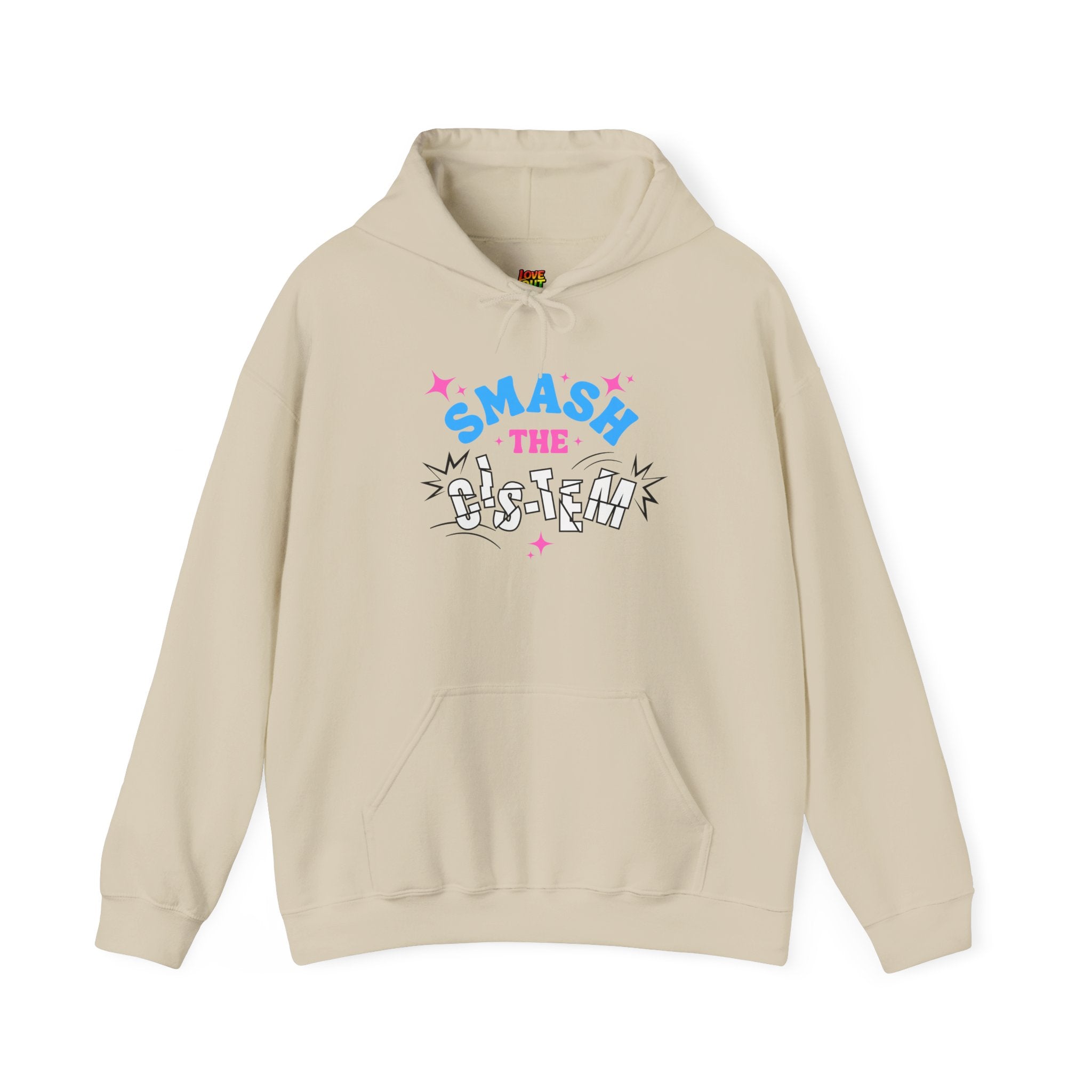Smash the Patriarchy Hoodie - Feminist Graphic Pullover