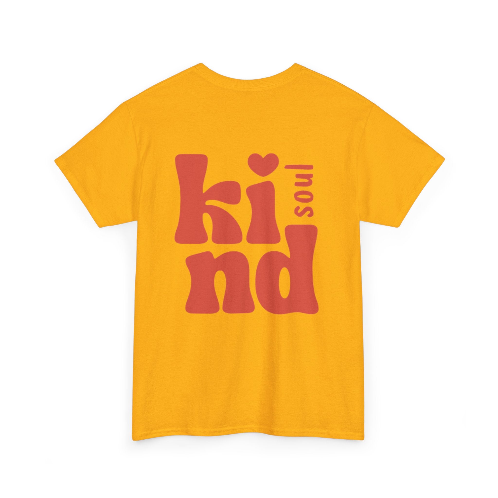 Kind Soul Tee — Retro Red Kindness Graphic T‑Shirt