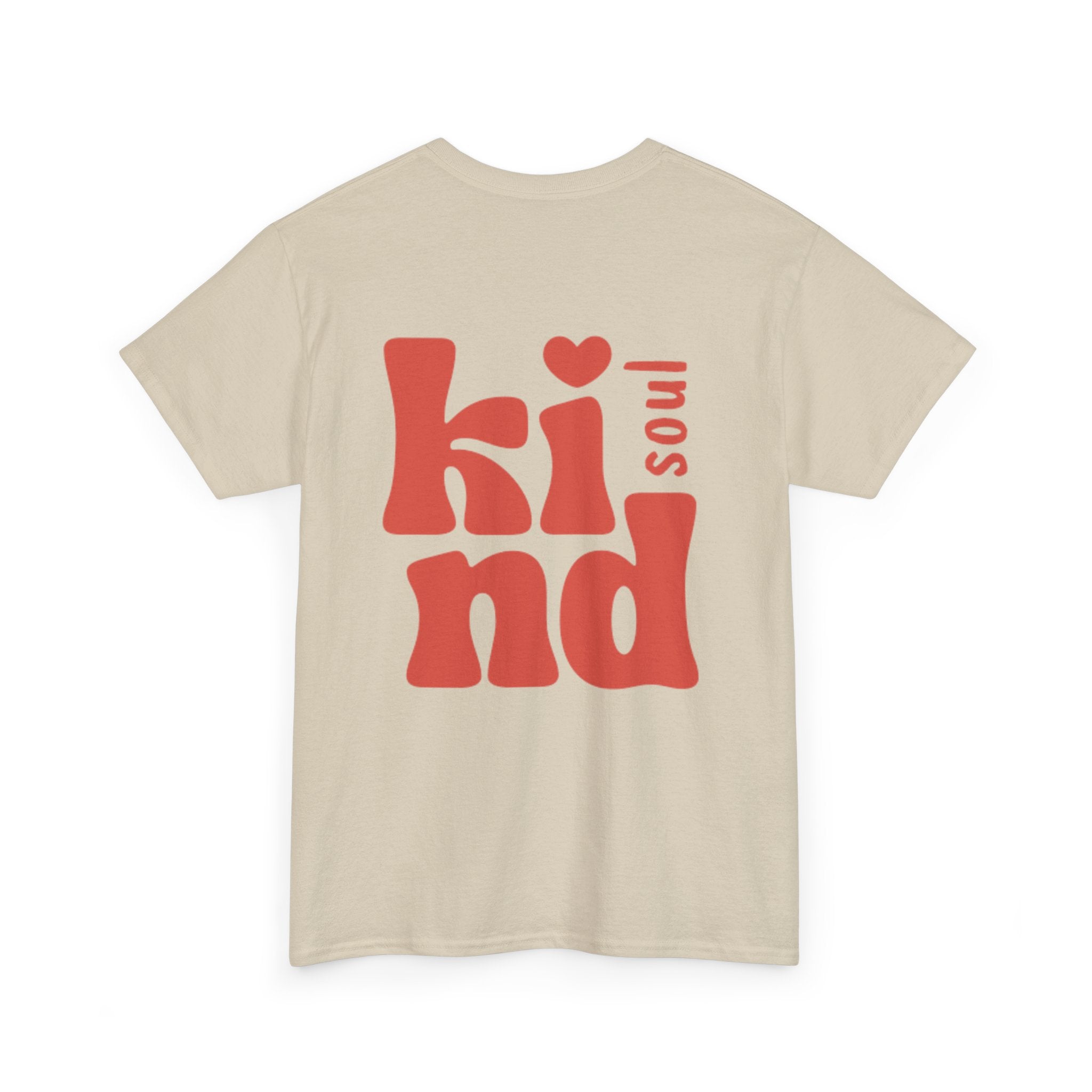 Kind Soul Tee — Retro Red Kindness Graphic T‑Shirt
