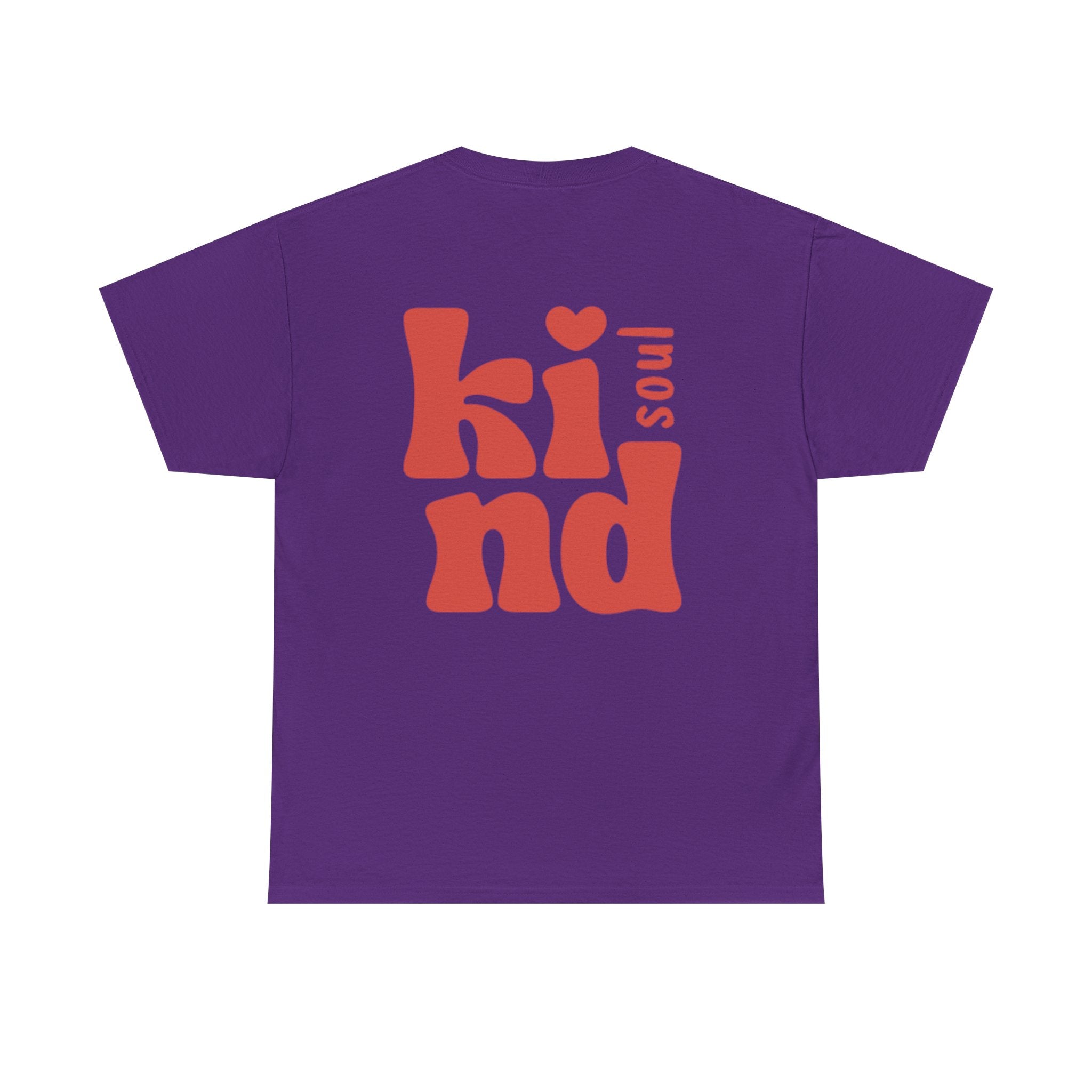 Kind Soul Tee — Retro Red Kindness Graphic T‑Shirt
