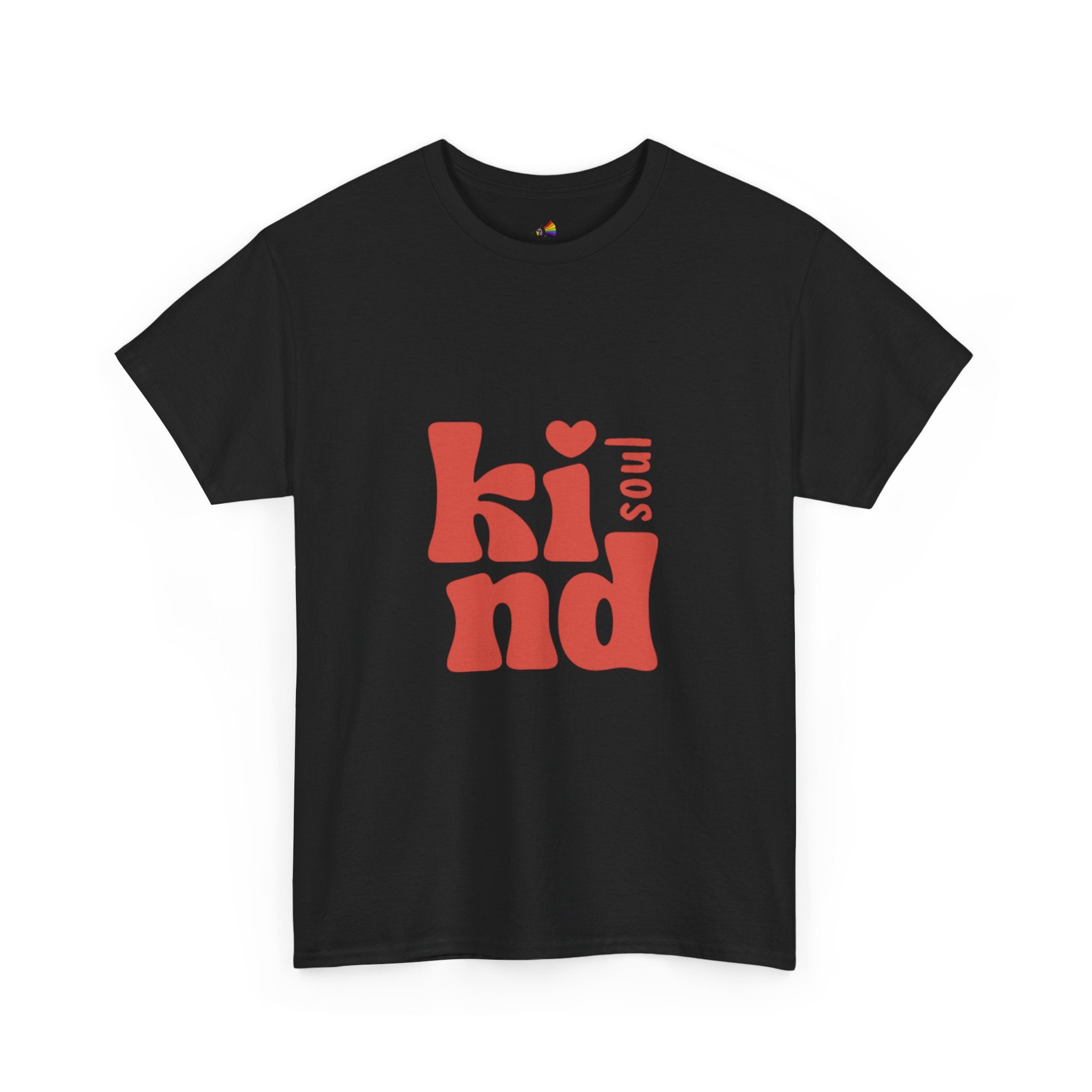 Kind Soul Tee — Retro Red Kindness Graphic T‑Shirt