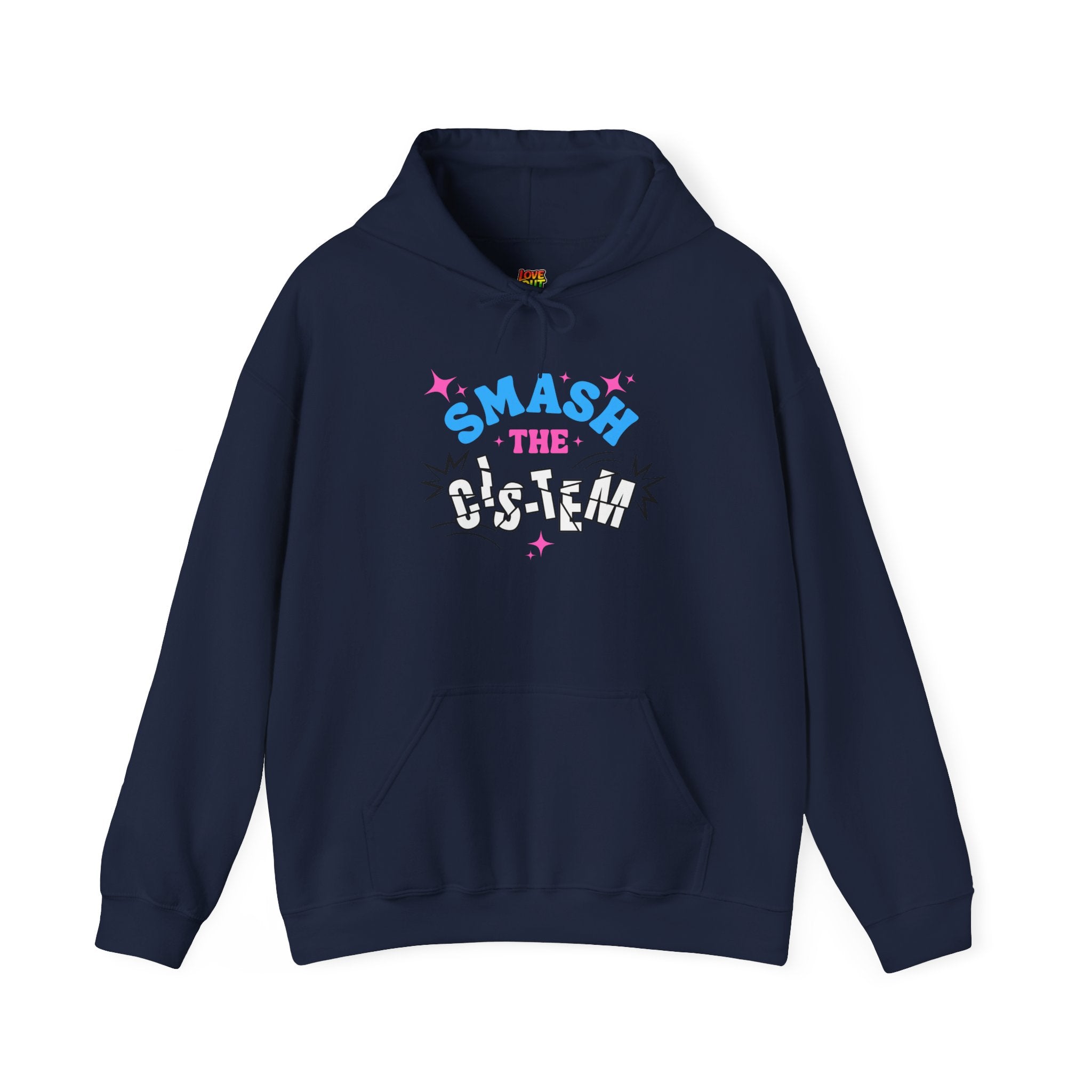 Smash the Patriarchy Hoodie - Feminist Graphic Pullover