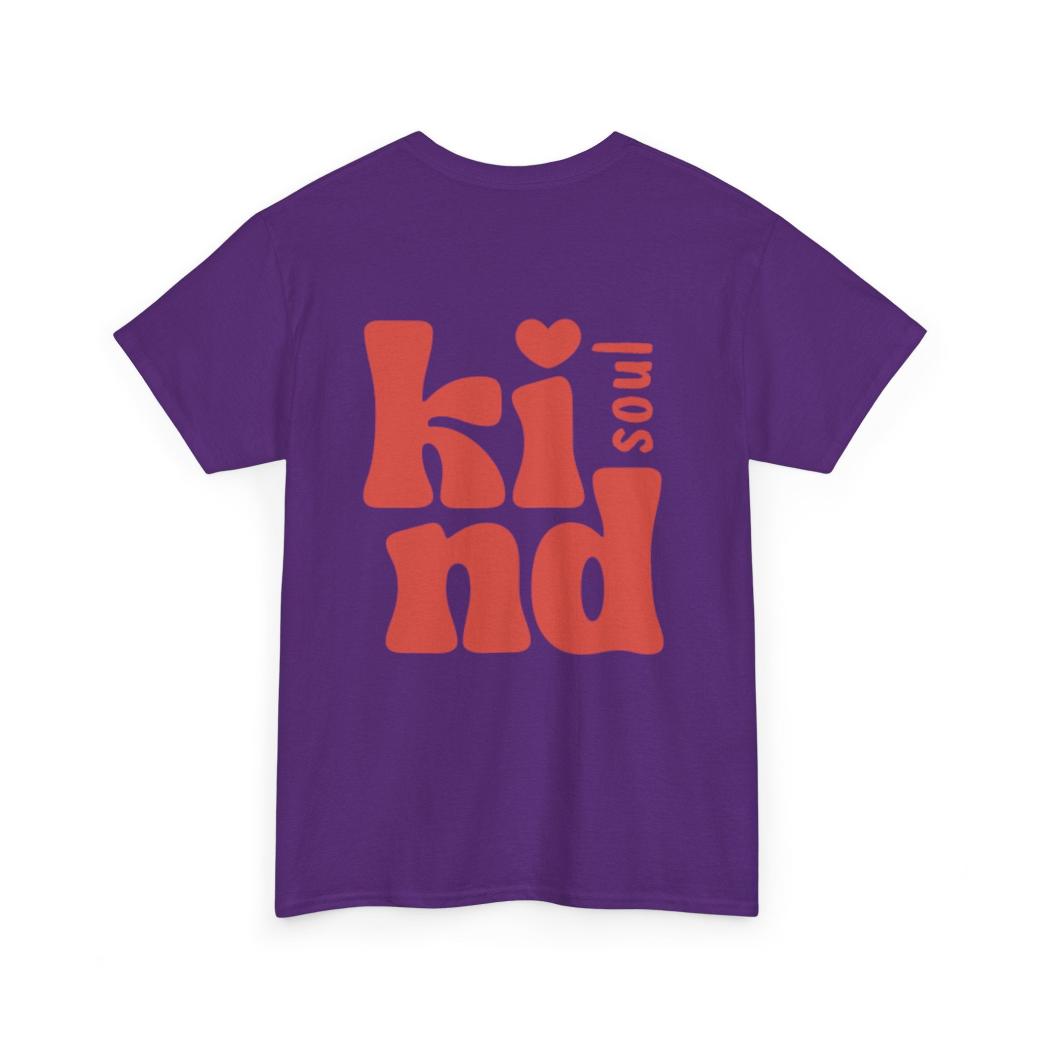 Kind Soul Tee — Retro Red Kindness Graphic T‑Shirt
