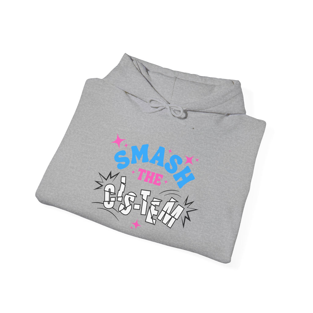 Smash the Patriarchy Hoodie - Feminist Graphic Pullover