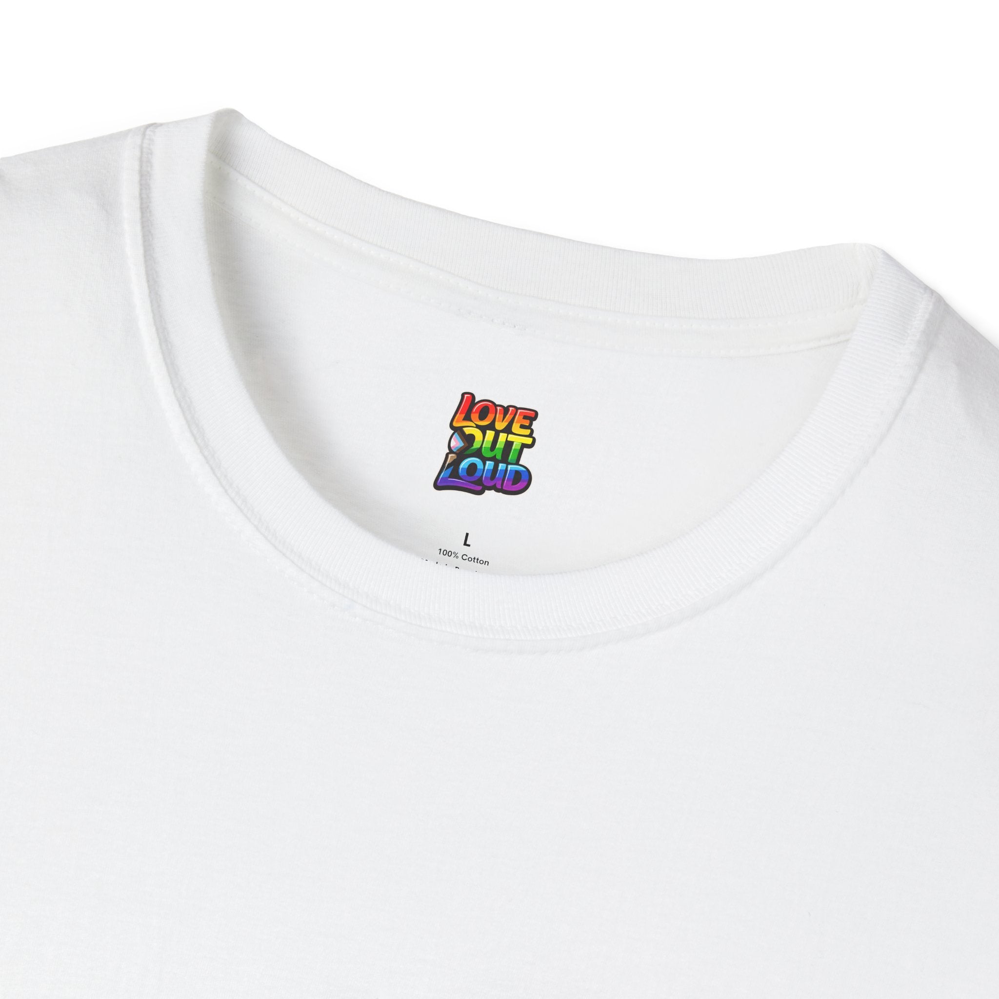 Love Is Louder Than Hate T-Shirt — Pride Rainbow Positive Message Tee