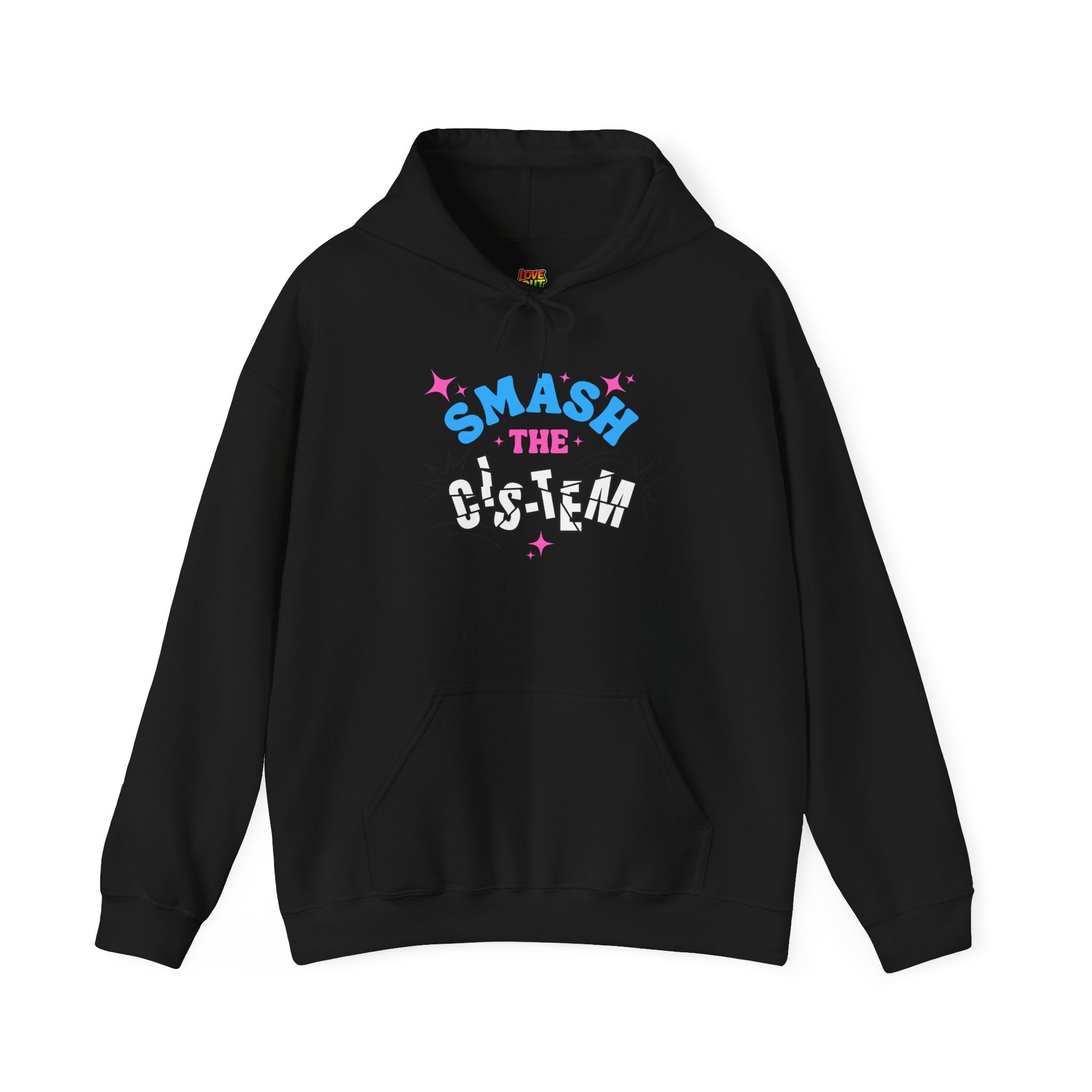 Smash the Patriarchy Hoodie - Feminist Graphic Pullover