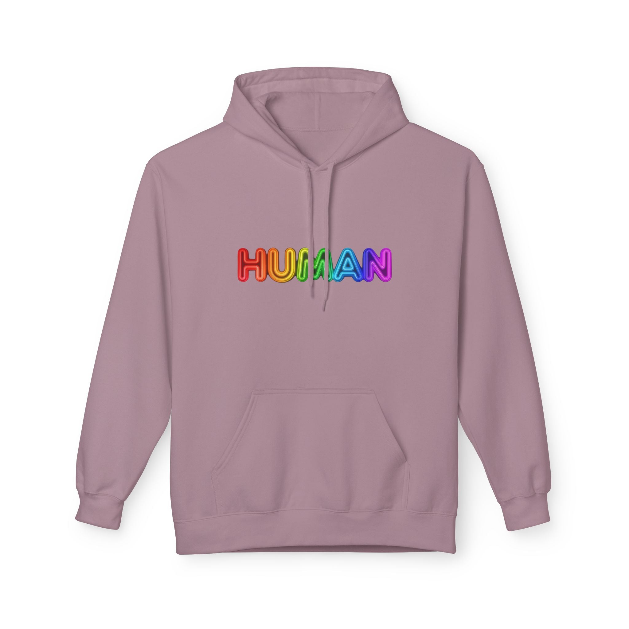 Human Rainbow Hoodie – LGBTQ+ Pride Graphic Pullover