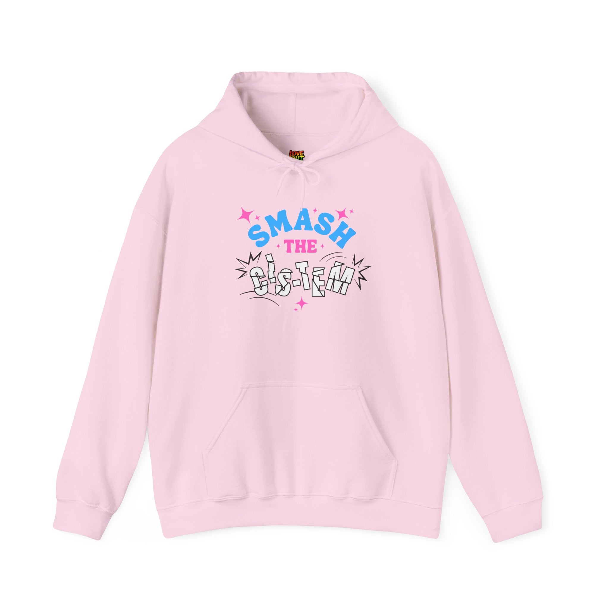 Smash the Patriarchy Hoodie - Feminist Graphic Pullover