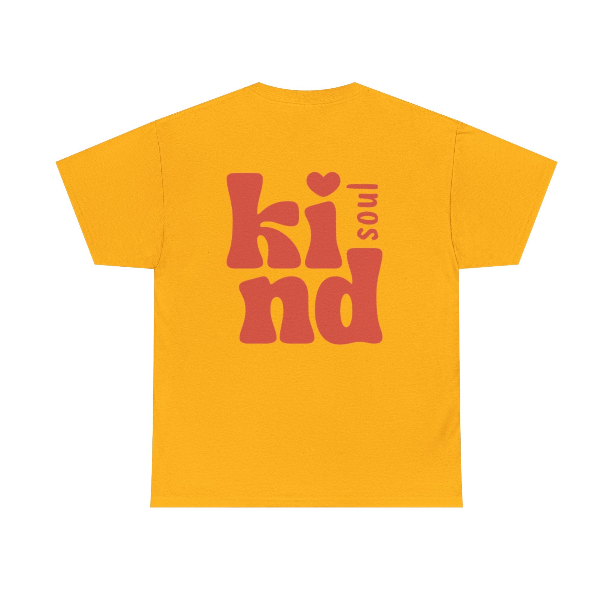 Kind Soul Tee — Retro Red Kindness Graphic T‑Shirt