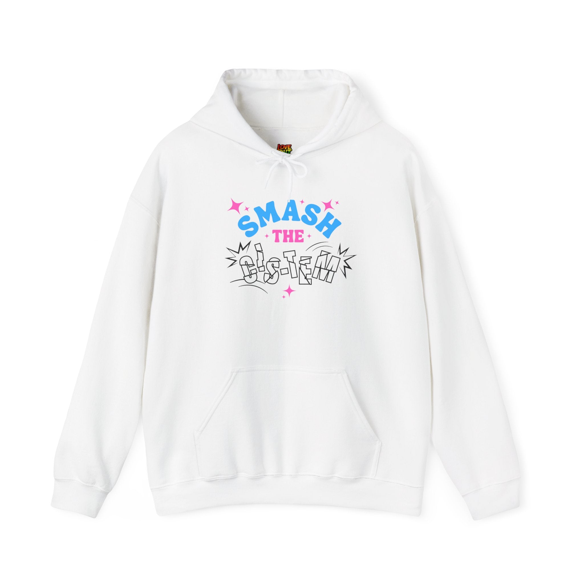 Smash the Patriarchy Hoodie - Feminist Graphic Pullover