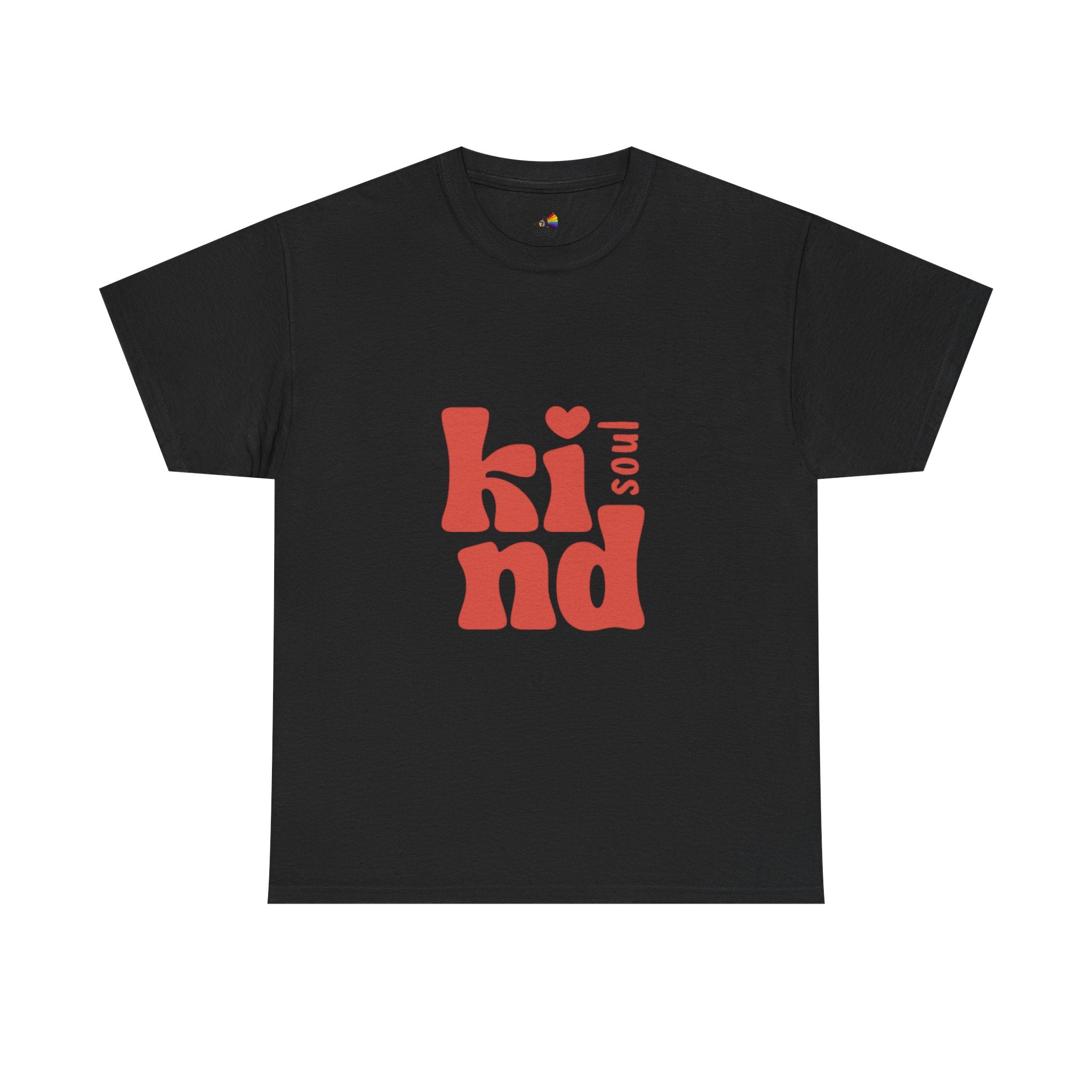 Kind Soul Tee — Retro Red Kindness Graphic T‑Shirt