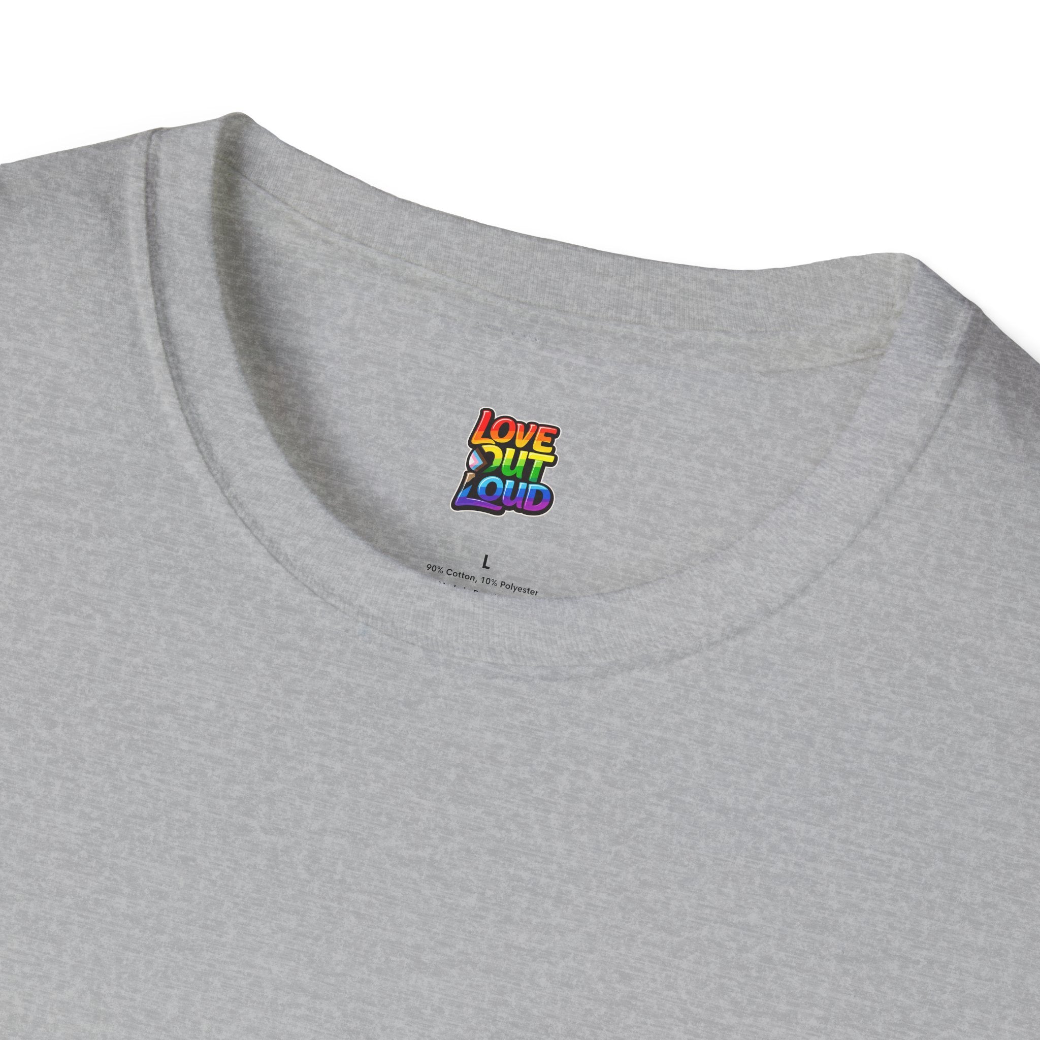 Love Is Louder Than Hate T-Shirt — Pride Rainbow Positive Message Tee