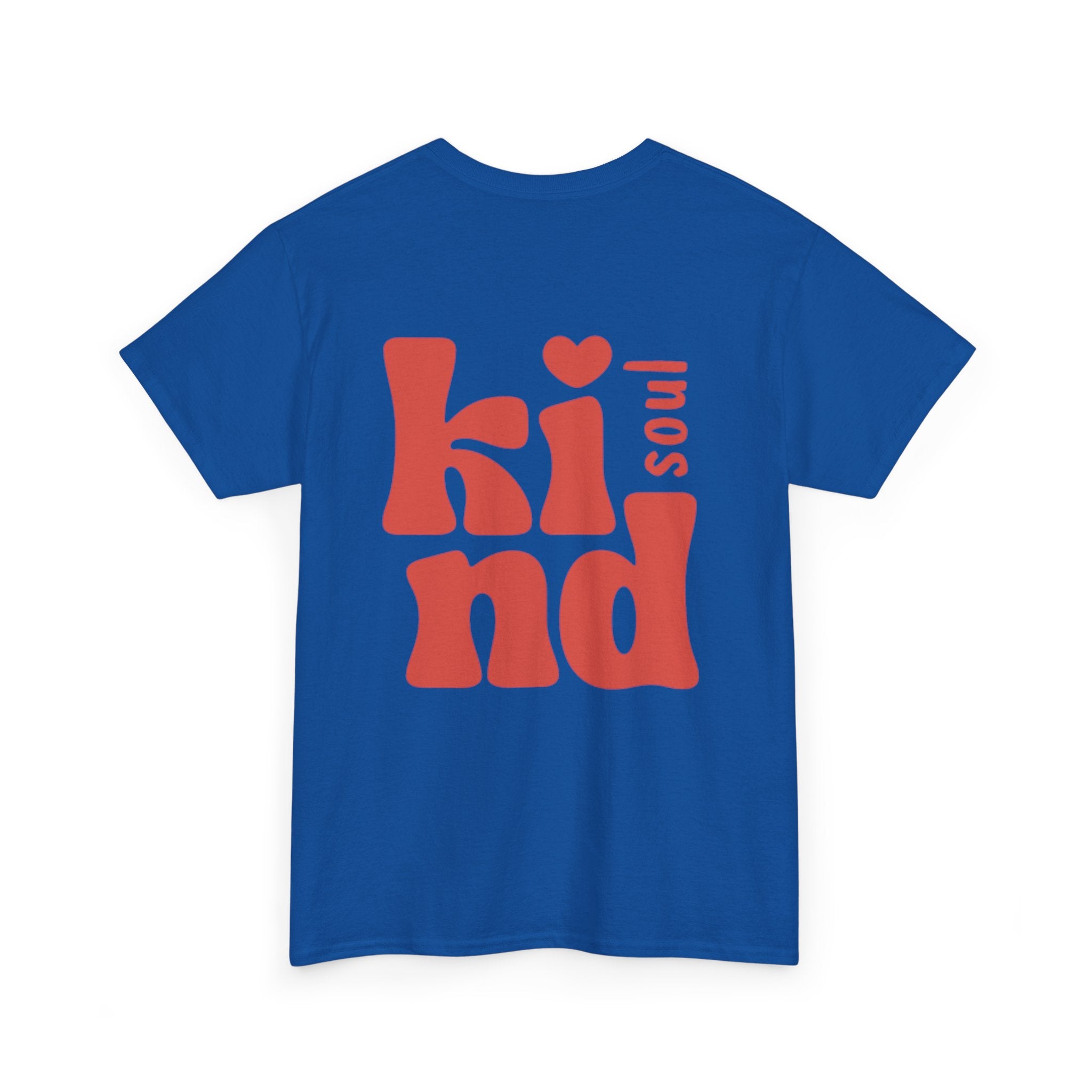 Kind Soul Tee — Retro Red Kindness Graphic T‑Shirt