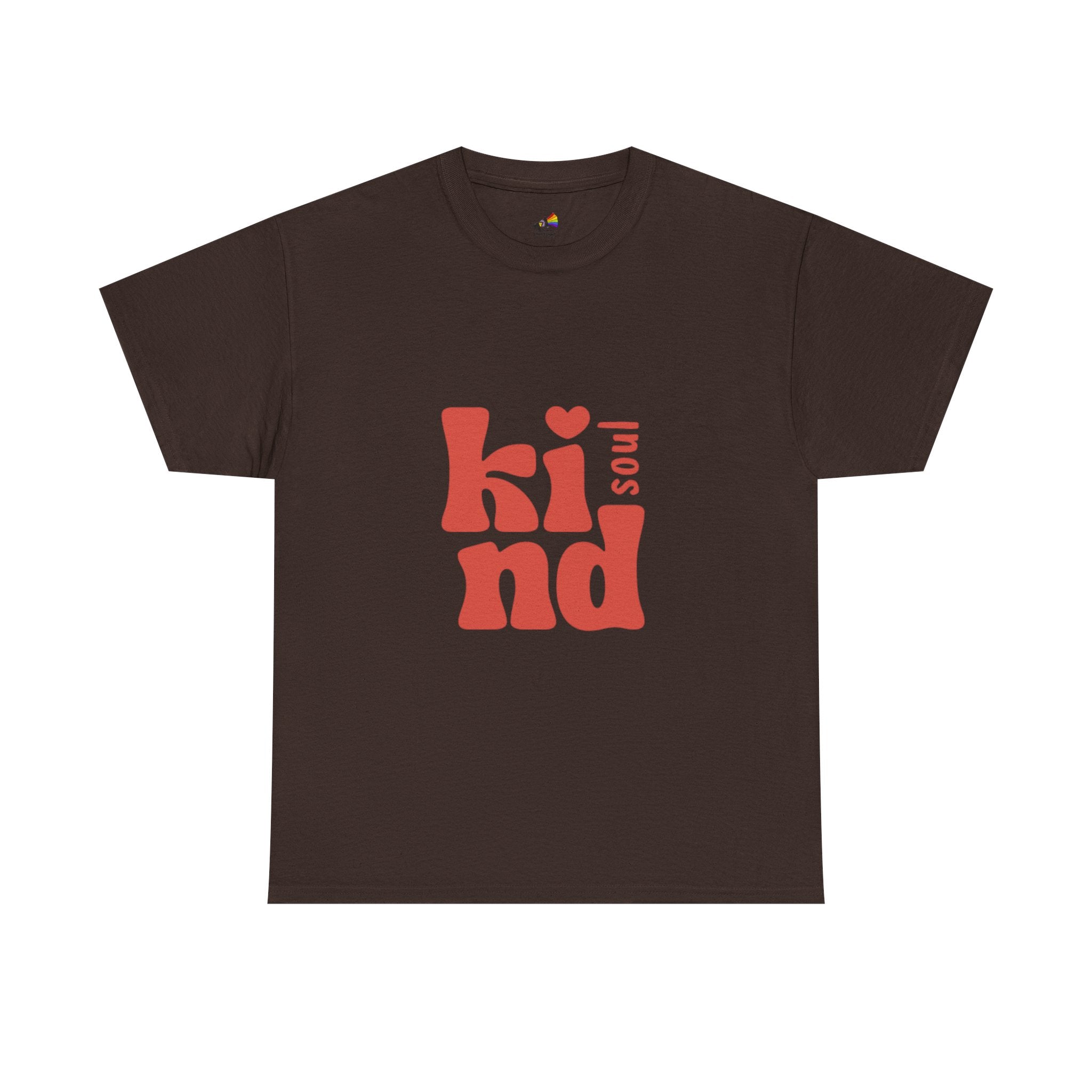 Kind Soul Tee — Retro Red Kindness Graphic T‑Shirt