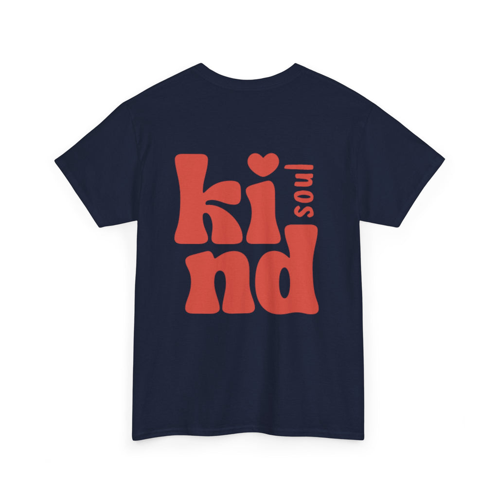 Kind Soul Tee — Retro Red Kindness Graphic T‑Shirt