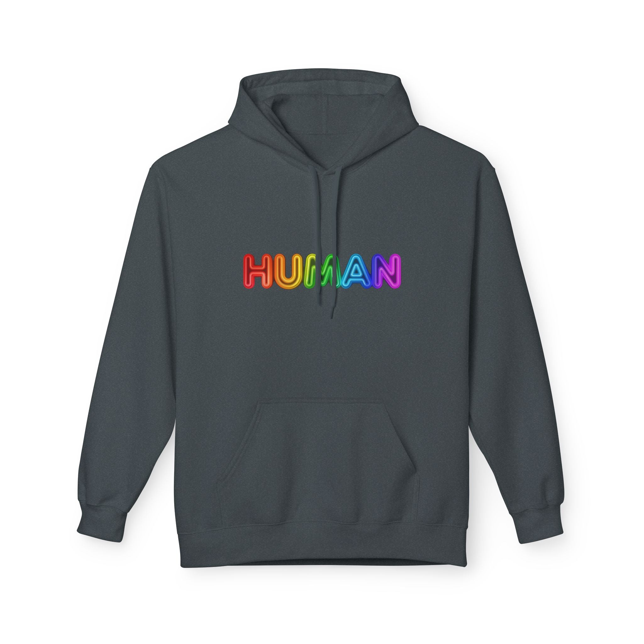 Human Rainbow Hoodie – LGBTQ+ Pride Graphic Pullover