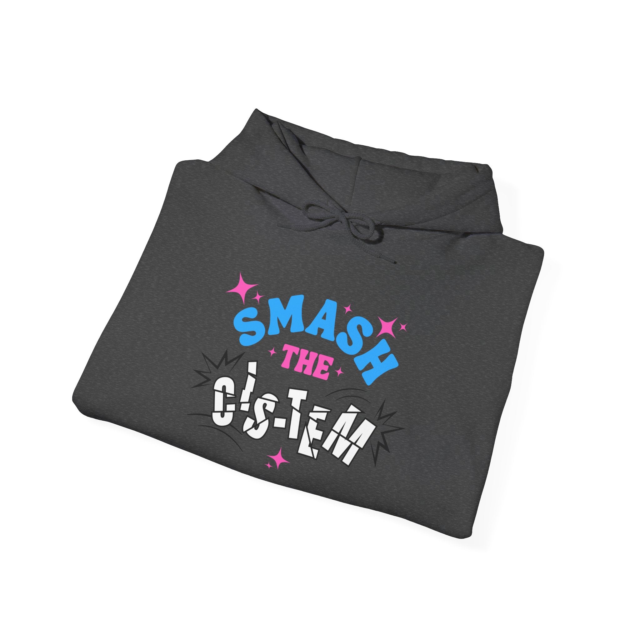 Smash the Patriarchy Hoodie - Feminist Graphic Pullover