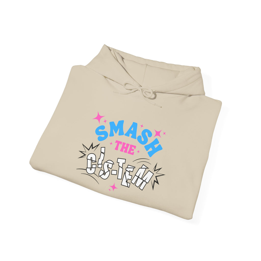 Smash the Patriarchy Hoodie - Feminist Graphic Pullover