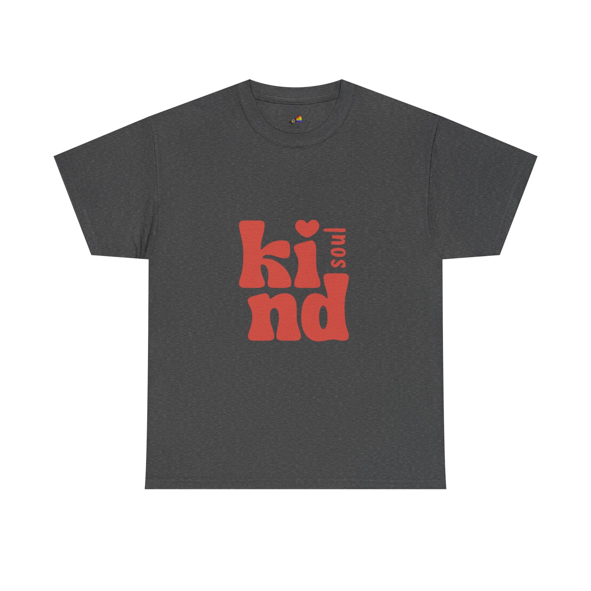 Kind Soul Tee — Retro Red Kindness Graphic T‑Shirt
