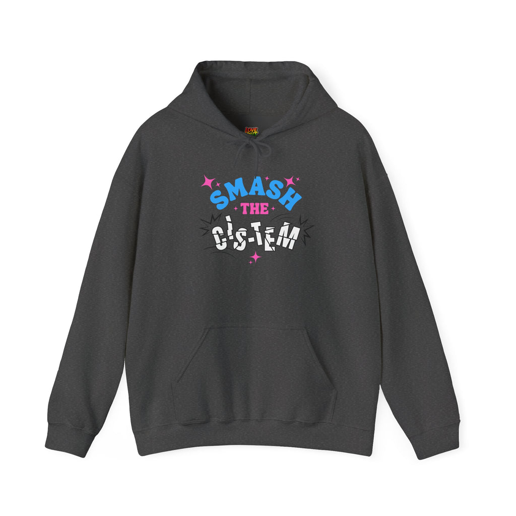 Smash the Patriarchy Hoodie - Feminist Graphic Pullover