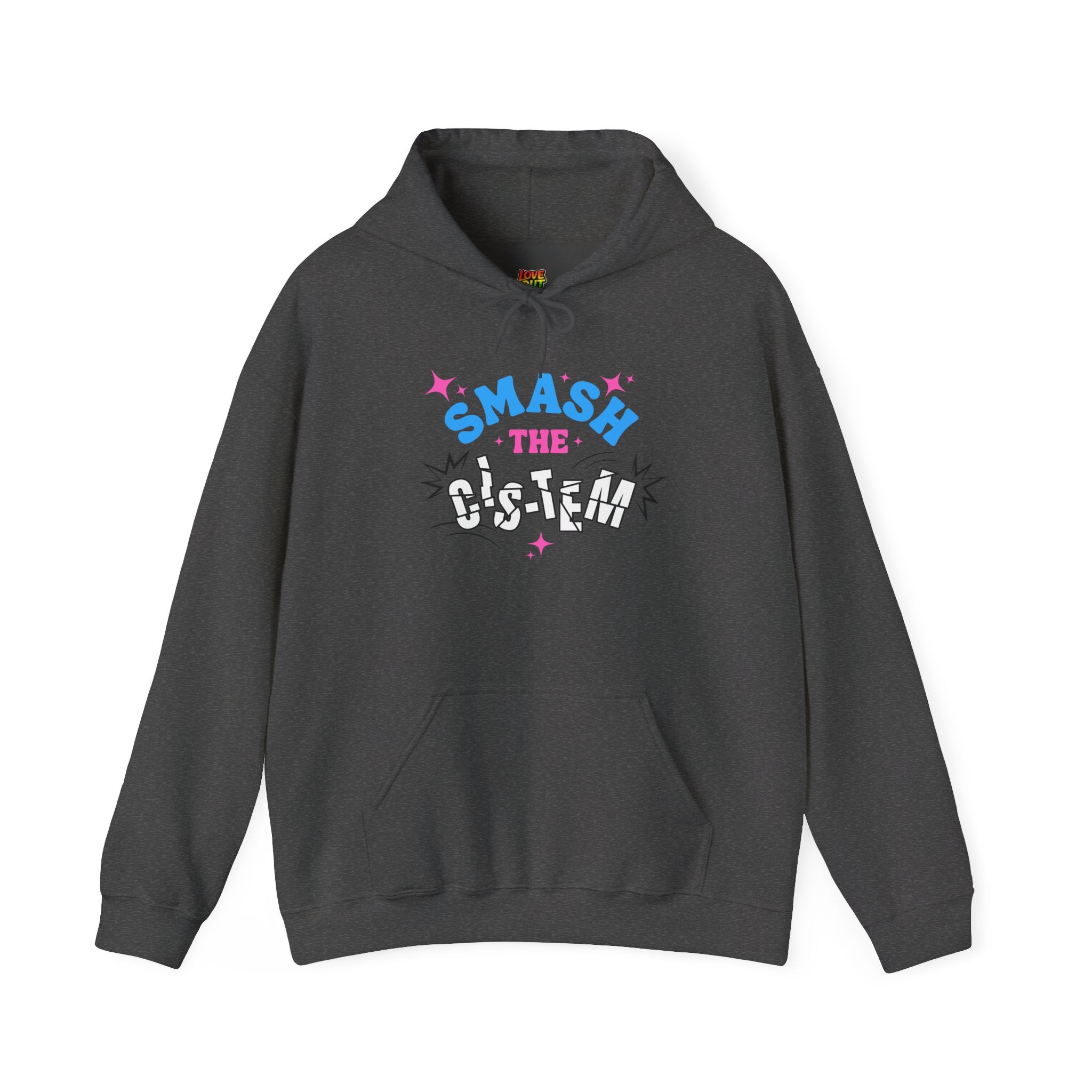 Smash the Patriarchy Hoodie - Feminist Graphic Pullover