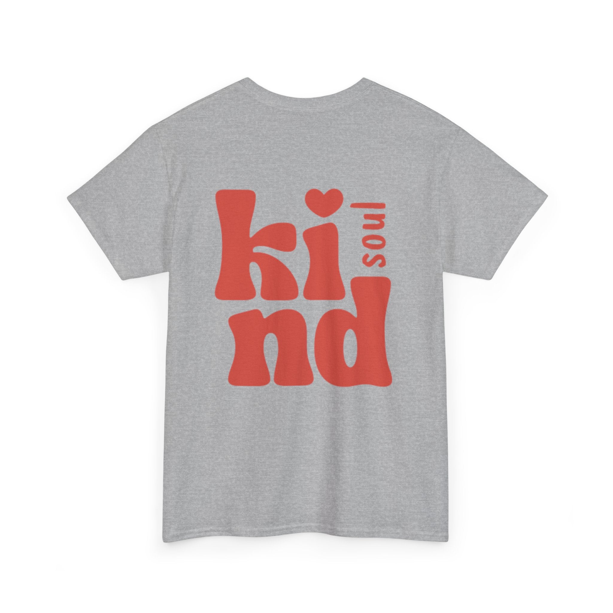 Kind Soul Tee — Retro Red Kindness Graphic T‑Shirt