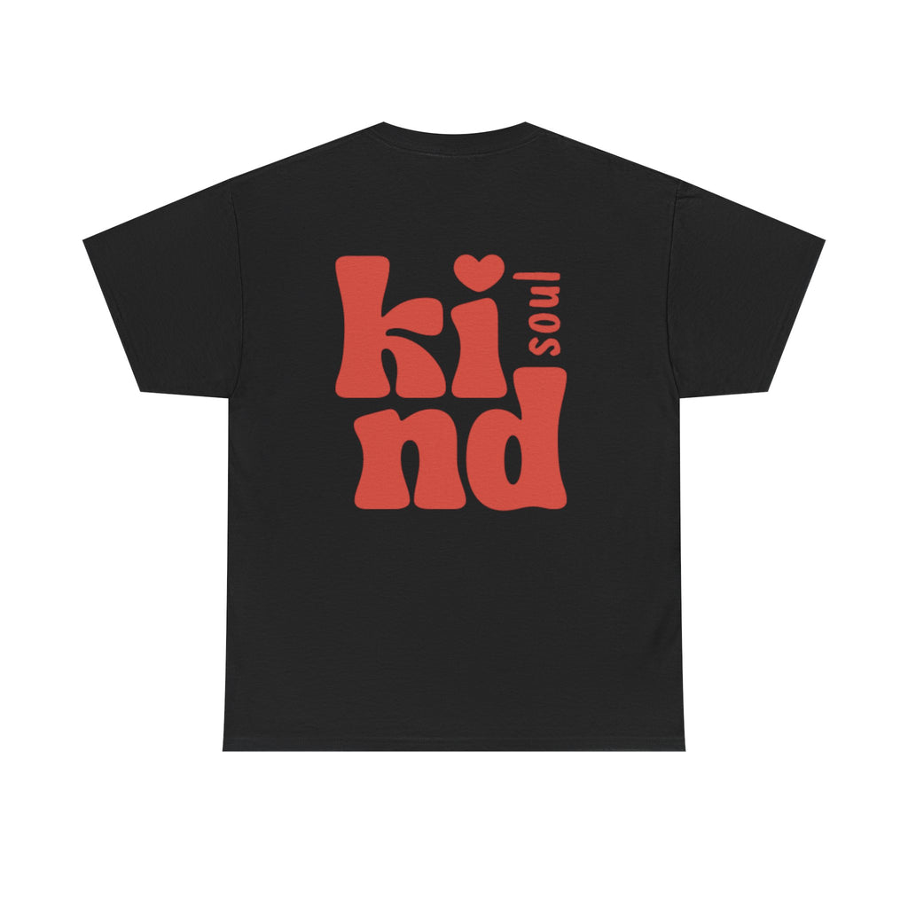 Kind Soul Tee — Retro Red Kindness Graphic T‑Shirt