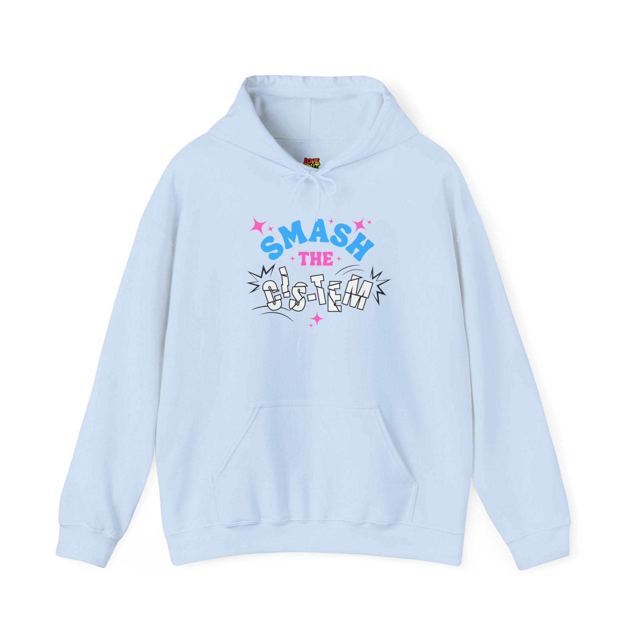 Smash the Patriarchy Hoodie - Feminist Graphic Pullover