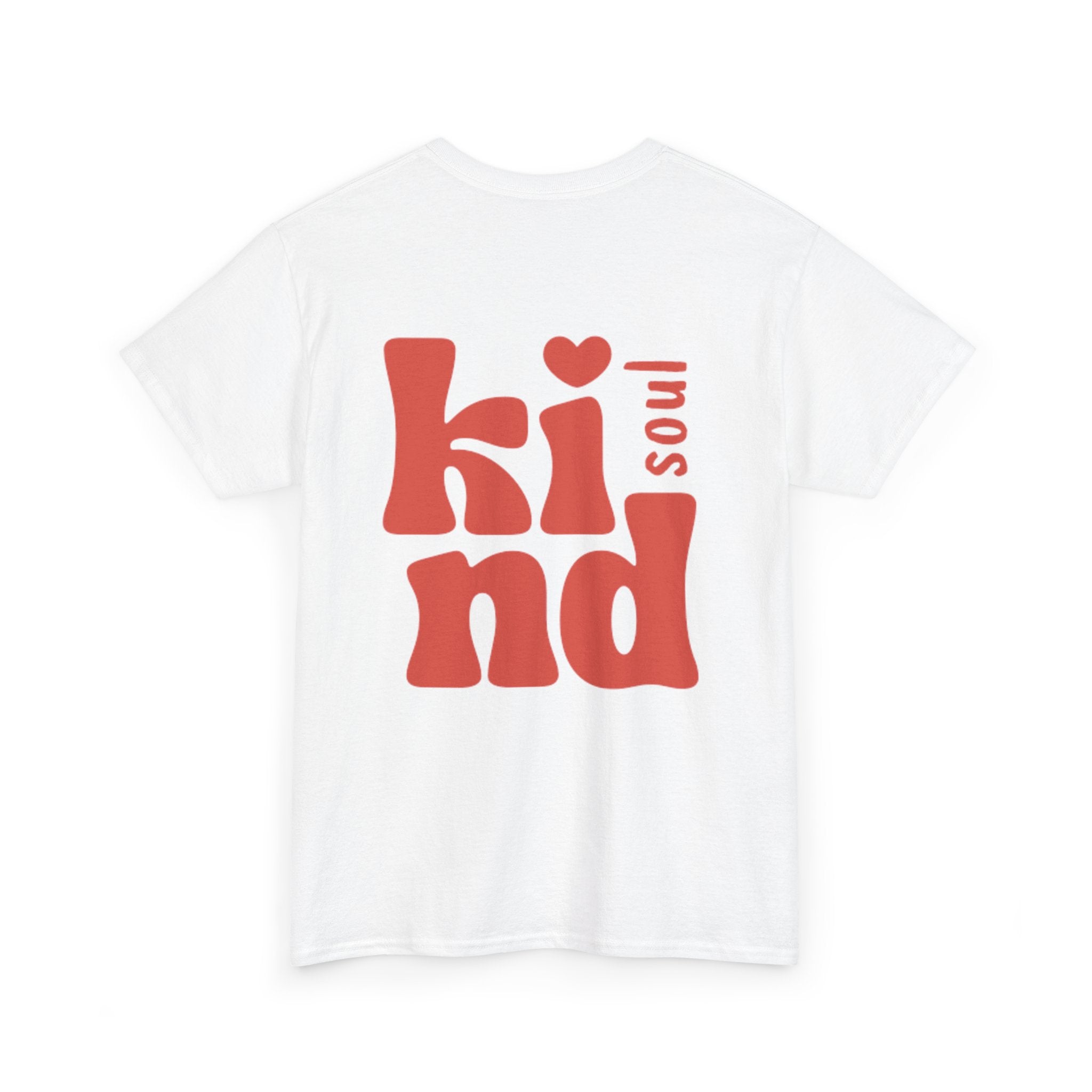 Kind Soul Tee — Retro Red Kindness Graphic T‑Shirt