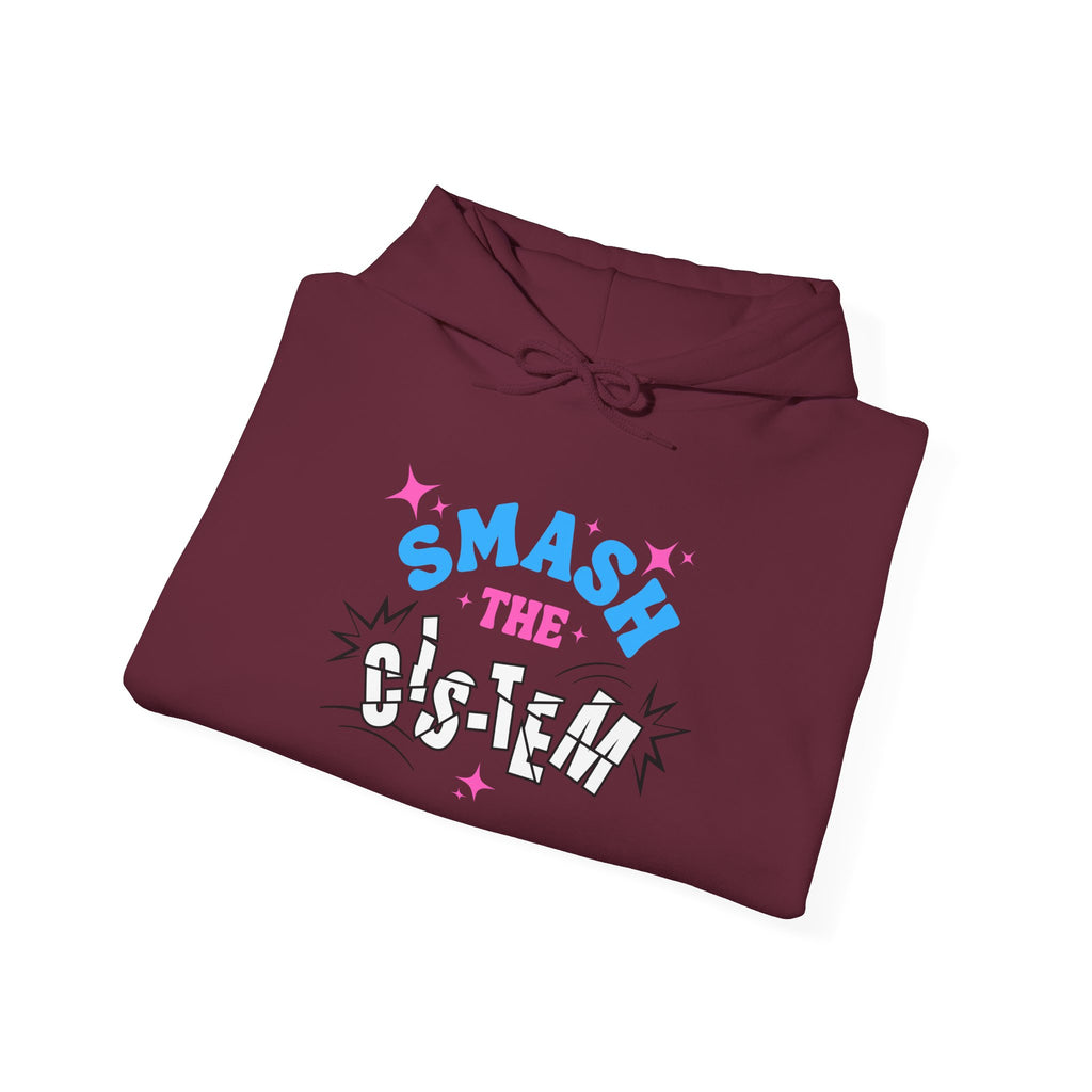 Smash the Patriarchy Hoodie - Feminist Graphic Pullover