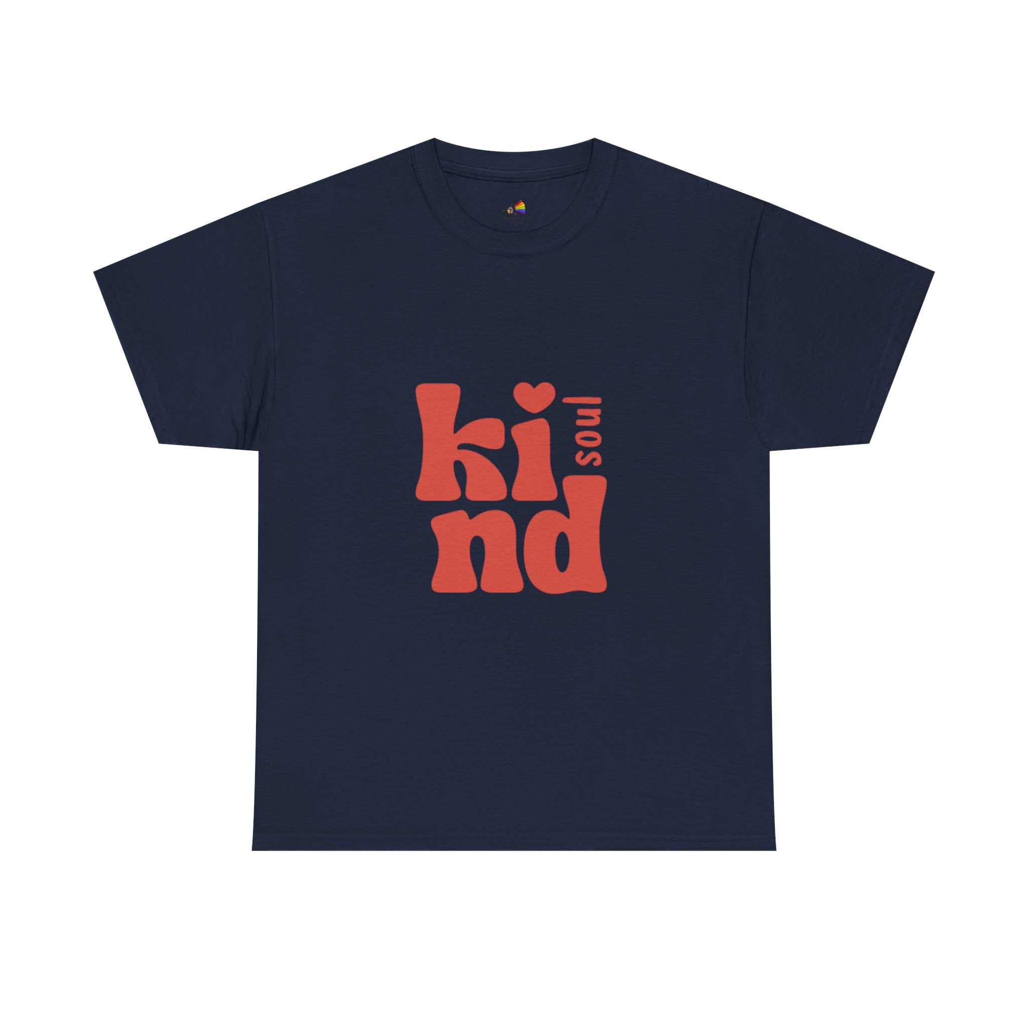 Kind Soul Tee — Retro Red Kindness Graphic T‑Shirt