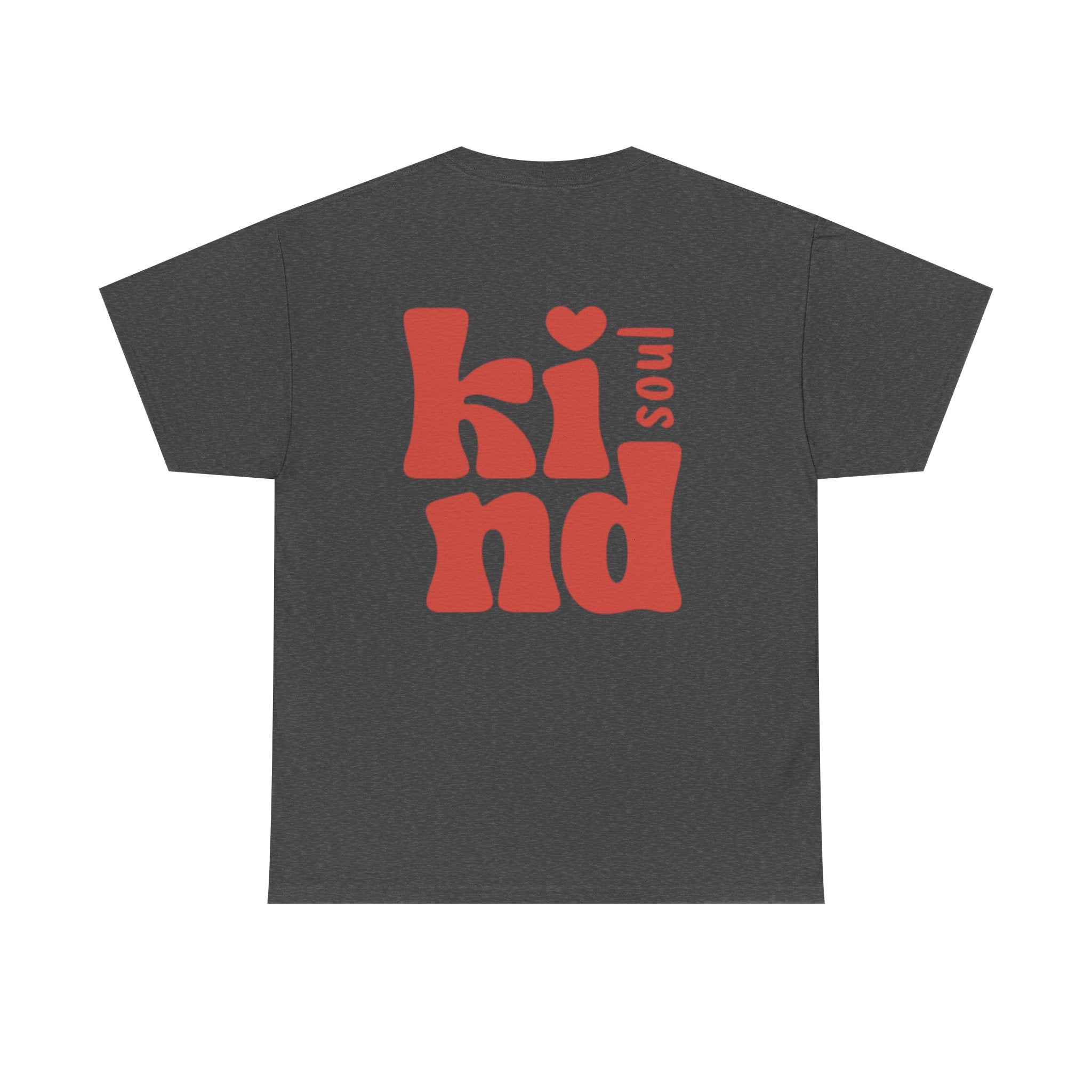 Kind Soul Tee — Retro Red Kindness Graphic T‑Shirt